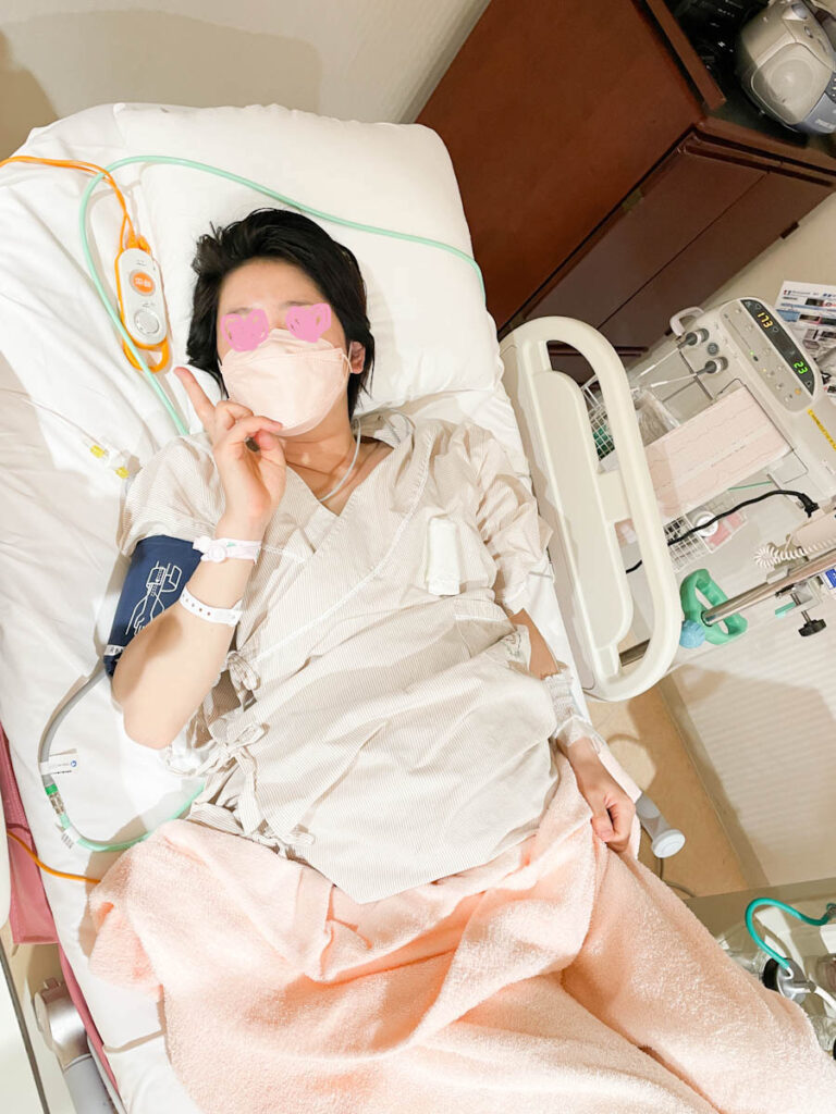 新横浜母と子の病院無痛分娩出産レポ_出産前の様子