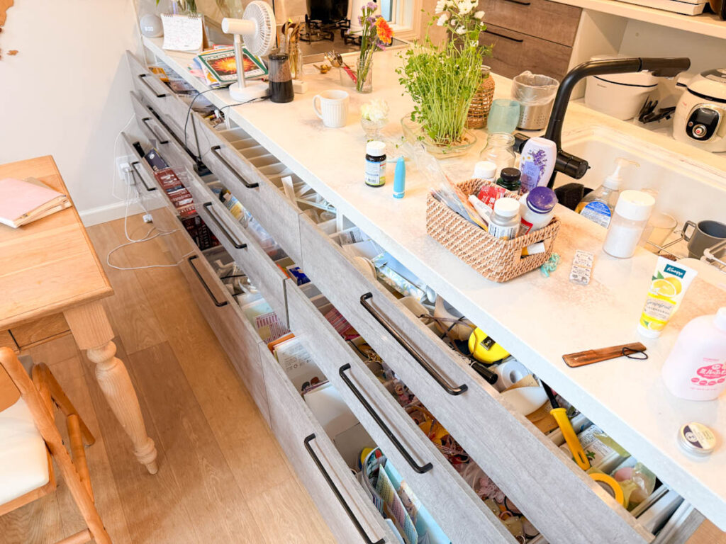 リビング収納ビフォーアフター