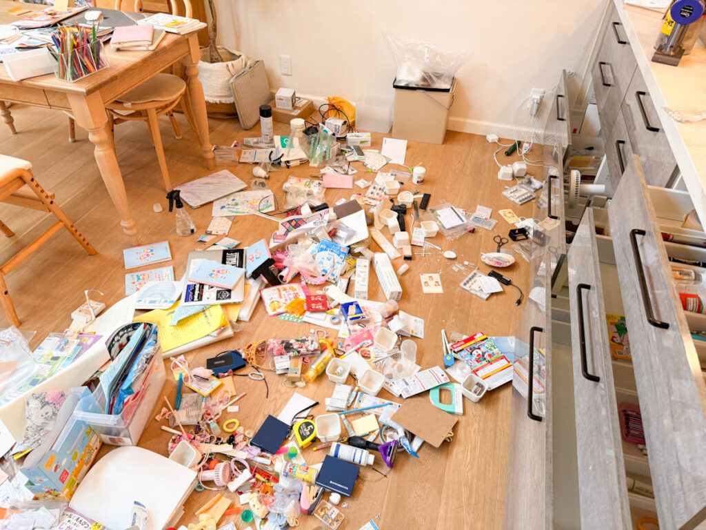 リビング収納ビフォーアフター