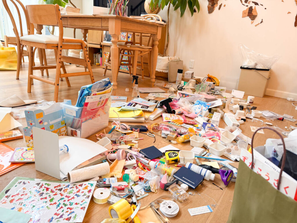 リビング収納ビフォーアフター