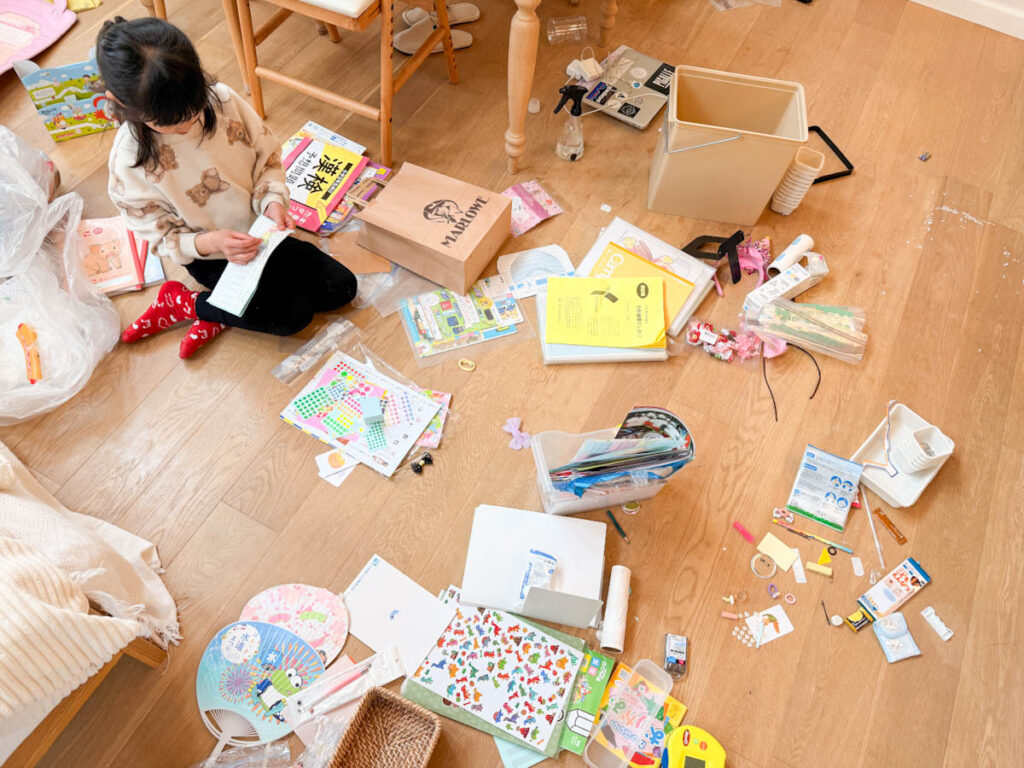 リビング収納ビフォーアフター