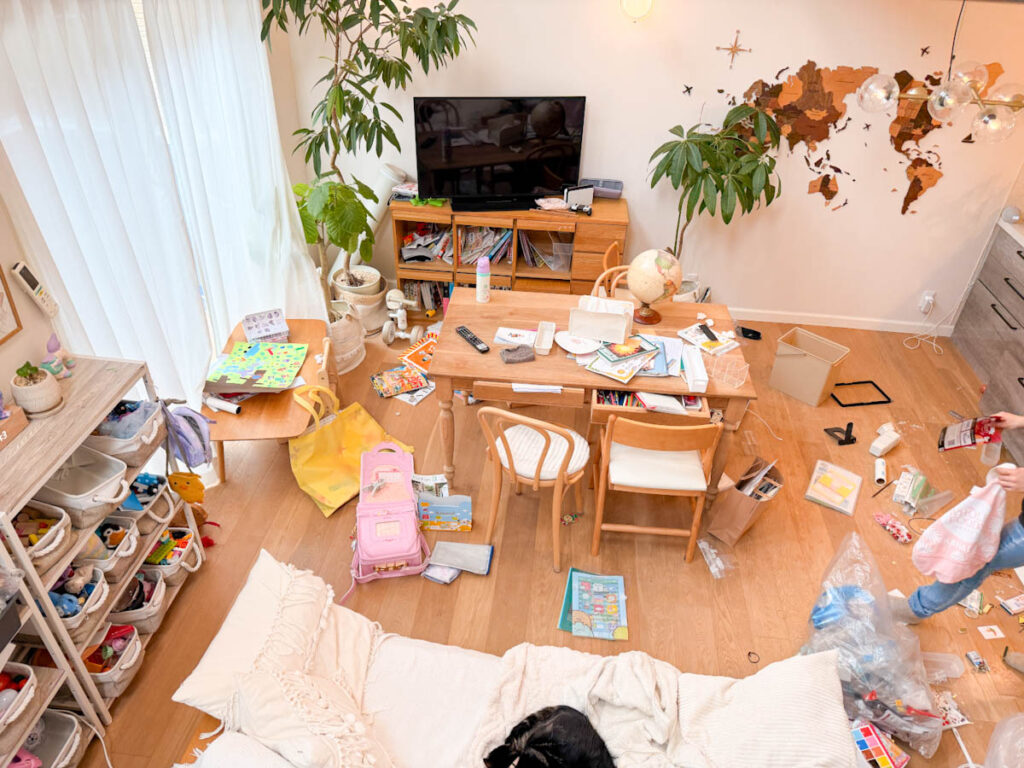 リビング収納ビフォーアフター