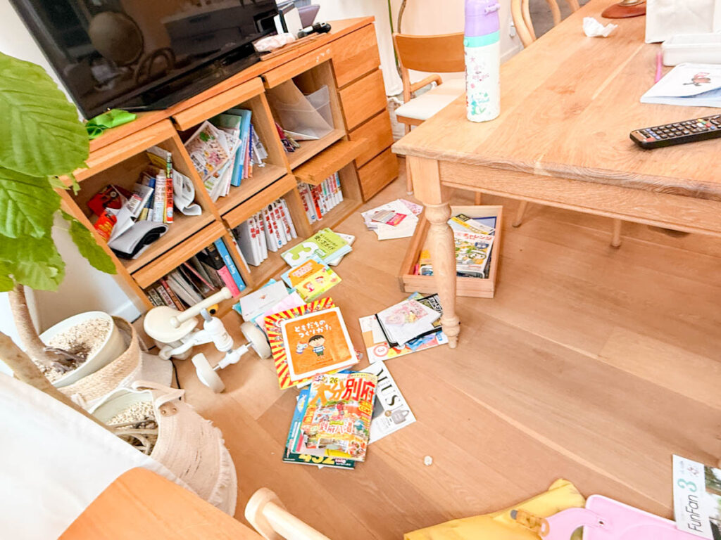 リビング収納ビフォーアフター