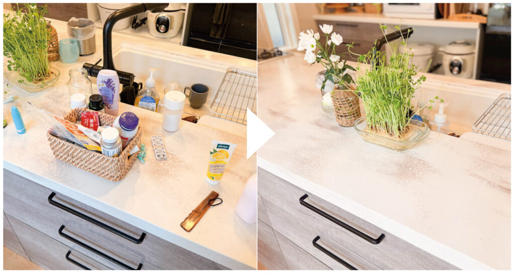 リビング収納ビフォーアフター